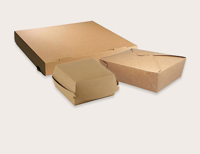 Menubakken en snackboxen