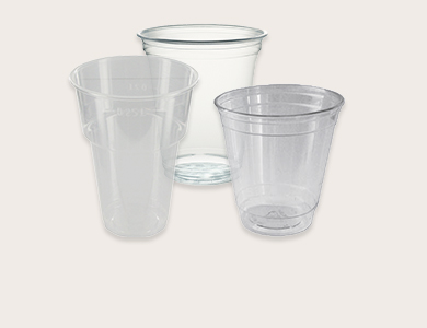 Kunststof bekers