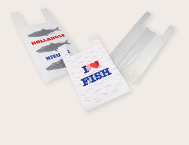 Plastic tassen / hemddraagtassen