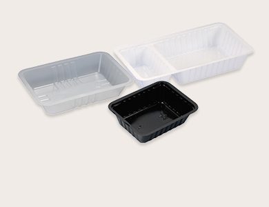 Kunststof snackbakjes