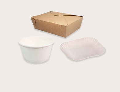 Kartonnen maaltijdverpakkingen