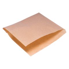 Bruin natronkraft sandwichzakken 15x15cm