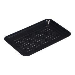 KS schaaltjes 100x160mm -ZWART- bulk