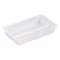 PS bakjes nr.A24 2 vaks 205x122x36mm 400c + 150cc