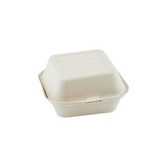 Suikerriet hamburgerbox 120x120x68mm
