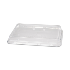 RPET Deksel tbv Suikerriet menubak 230x155x46mm 1200ml