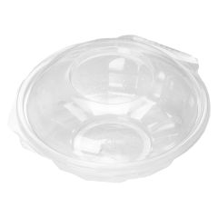 A-PET saladebak + deksel afscheurbaar 135x55mm 500cc