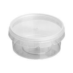 PP spuitgiet potten + deksel 95mm 180cc import 1