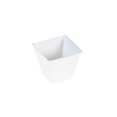 Suikerriet amuse bakje wit 220ml 70x70x72mm