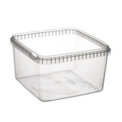 PP TE spuitgiet bakken 195x195x112mm 3000cc