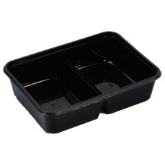 PP spuitgiet bak 2-vaks 173x119x60mm 750cc zwart