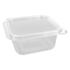 A-PET bakken met vaste deksel 179x135x58mm 750cc