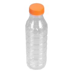R-PET flessen 1000cc + ORANJE dop
