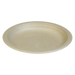 Suikerriet borden ongebleekt Ø 23cm