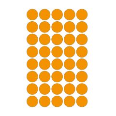 Papieren etiketten 2254 19mm