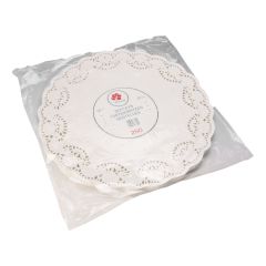 Gestreken kraft taartranden opengewerkt 36cm