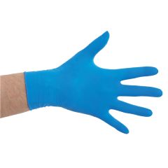 Latex handschoenen extra large - blauw