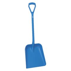 Vikan schop kort steel D-greep 56233 1040mm, blad 350x380x90