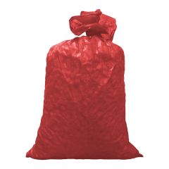 HDPE zakken vlak rol 58x100cm -ROOD-