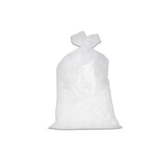 HDPE zakken vlak rol 58x100cm -WIT-