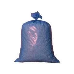 LDPE zakken vlak 70x110cm blauw