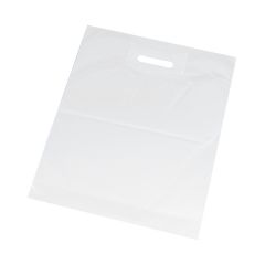 LDPE DKT draagtassen 37x44cm +2x4cm