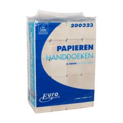 Papieren handdoeken z/z-vouw 230x240mm 2-laag -WIT-