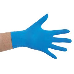 Latex handschoenen extra large - Blauw